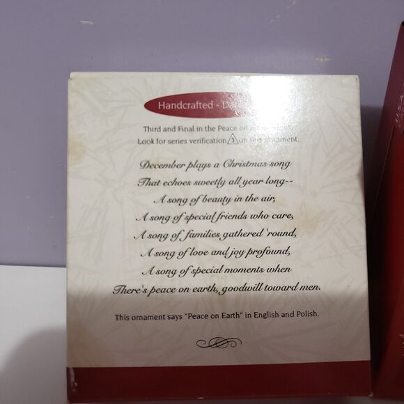 Hallmark Keepsake Christmas Tree Ornaments Lot Of 3 / 5th Christmas - Picture 5 of 7